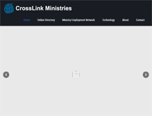 Tablet Screenshot of crosslink.org