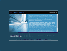 Tablet Screenshot of crosslink.co.uk